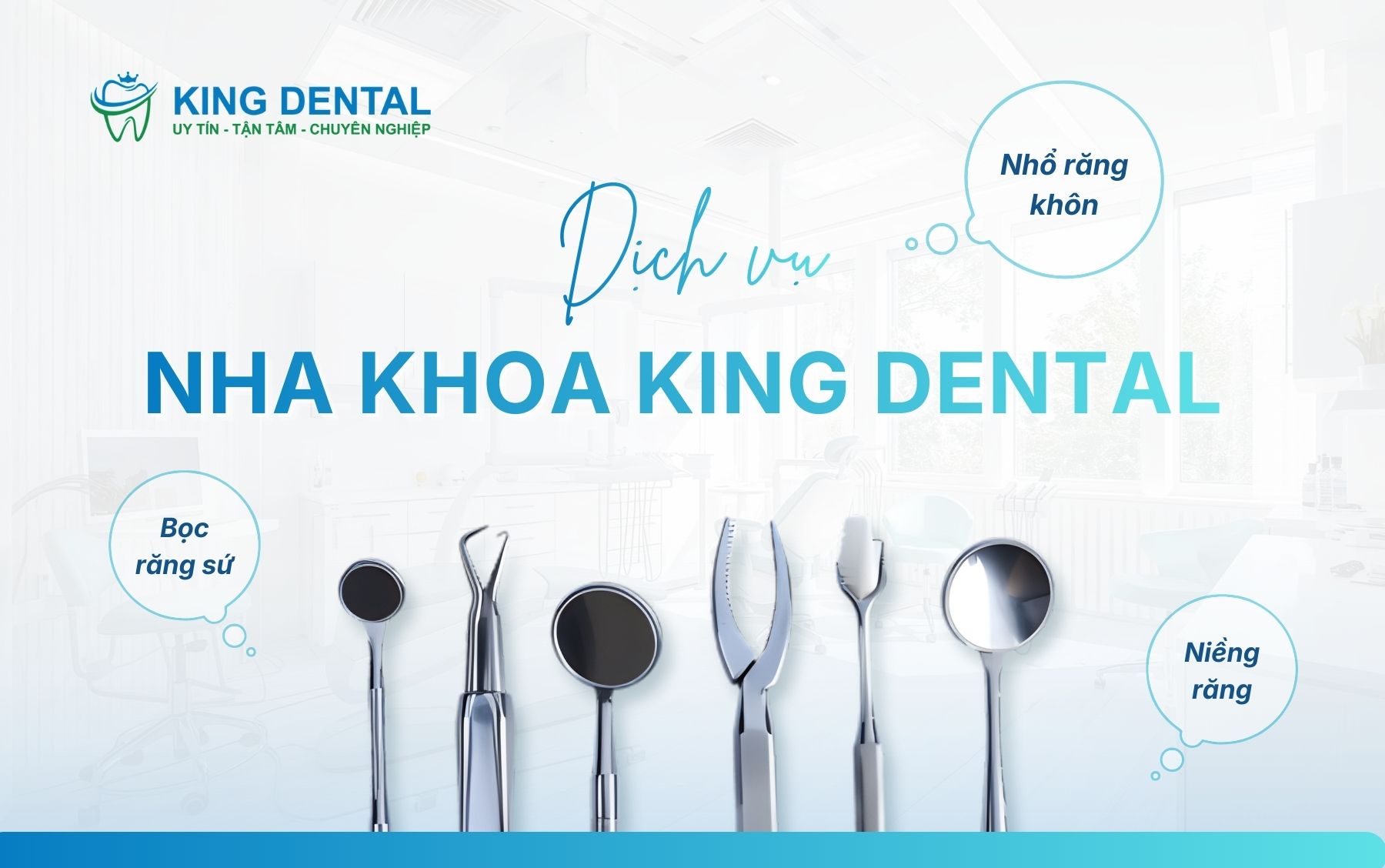 Dịch vụ của nha khoa King Dental
