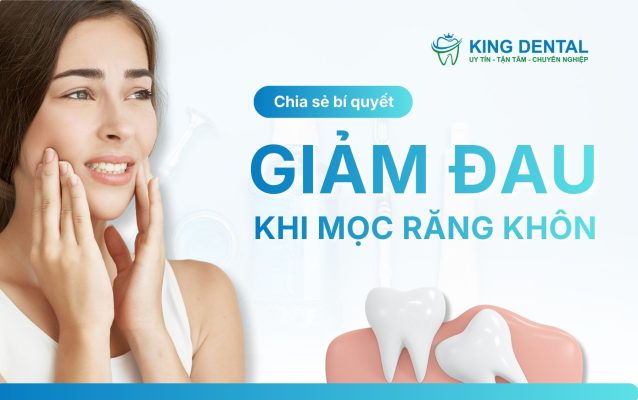 giảm đau khi mọc răng khôn